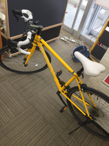 1 5 可愛いイエロー 福岡 東区 21technology 700c ロードバイク 自転車 イエロー 黄色 リサイクルマート和白 和白の ロードバイクの中古あげます 譲ります ジモティーで不用品の処分