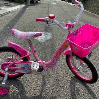 【ネット決済】HUGっと　プリキュア　子供　自転車　美品