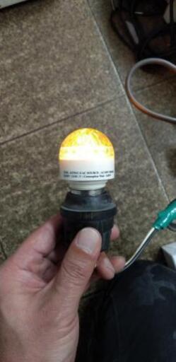 LED電球☆イエロー　E2701C-S 0.85W 新品未開封144個セット販売
