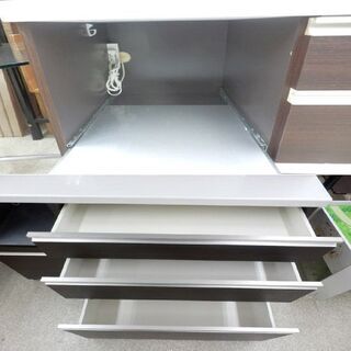 レンジボード パモウナ 食器棚 1500W キッチンボード 120×50×207cm ペイペイ対応 札幌市西区西野