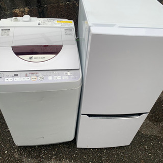 送料込み　冷蔵庫、洗濯機セット