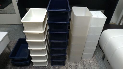 100均 ダイソー等 収納ボックス大量セット 自宅引き取り限定 せいちゃん 学芸大学の収納家具 収納 ケース の中古あげます 譲ります ジモティーで不用品の処分