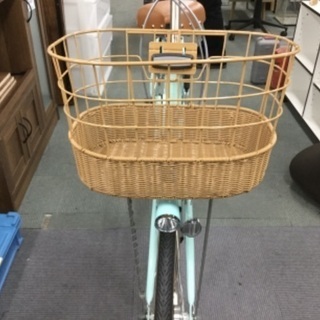 【4/22確約済み】【美品】銀行行ったり、郵便局行ったり、ラーメン行ったり‼️ブリジストン cajuna E.Xミストグリーン/デラックスモデル（チェーン）