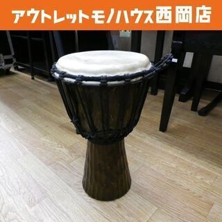 ジャンベ 打楽器 ドラム 民族楽器 パーカッション W25×H4...