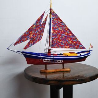 紅型帆船　