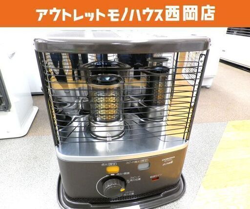 コロナ ポータブル 石油ストーブ 電池式 2020年製 タンク3.7L ブラウン BX-2220Y 西岡店