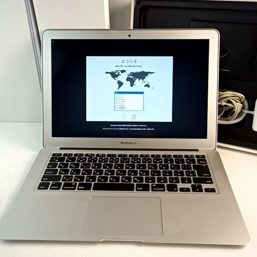 美品 MacBook Air 2016年製 13インチ A1466 Core i5 メモリ 8GB SSD 256GB 外箱付き パソコン …  (eラボワールド) 白石のMacの中古あげます・譲ります｜ジモティーで不用品の処分