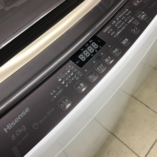 生活家電 値下げ再掲！ Hisense HW-DG80A 2019年製 8kg 洗濯機