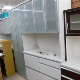 ▶レンジボード 食器棚 松田家具 キッチンボード 177×45×210cm キッチン家具 ペイペイ対応 札幌市西区西野