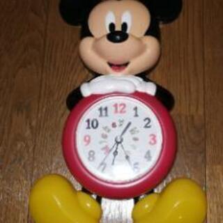 ミッキーマウス 振り子 時計