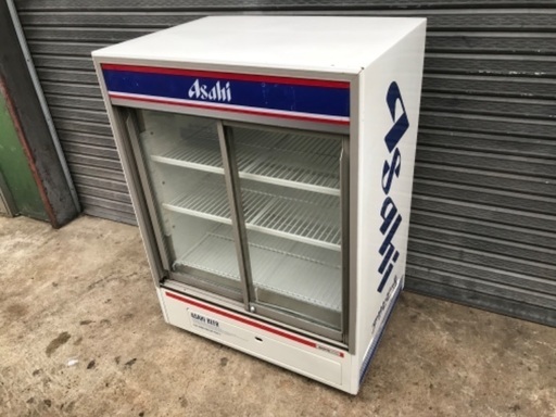 サンヨー 冷蔵ショーケース 冷蔵庫 178L SMR-90FG 瓶冷やし 厨房 飲食店 ②