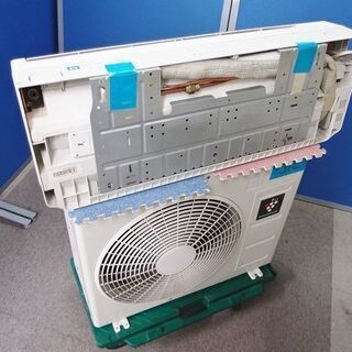 SHARPルームエアコン 室内機 AY-B22SD-W 室外機 AU-B22SDY
