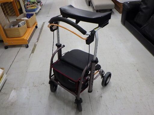 抑速ブレーキ付前腕支持型歩行車　コンパルリハモ NCR-8A-TA　ナブテスコ　歩行器　￥10,780税込