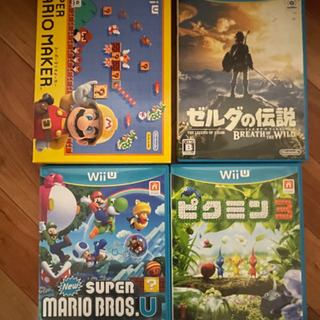 Wii Uソフト4点セット