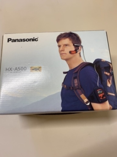 ウェアラブルカメラ　Panasonic HX-A500