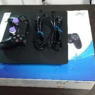 PS4＋ハンコン＋レーシングカーソフト3点セット