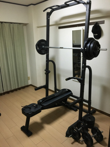 ベンチプレス スクワット WASAIハーフラックセット