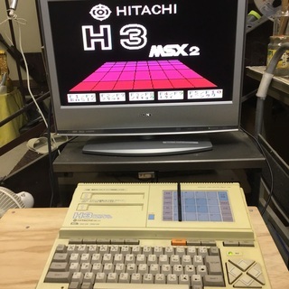 【ネット決済・配送可】HITACHI MB-H3 MSX2 コン...