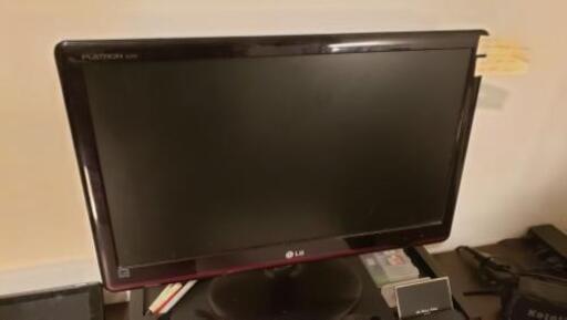 決まりました。LG PCモニター (HDMIケーブル付)