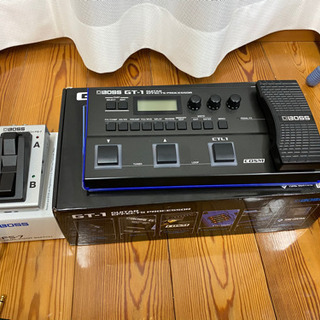 ギター Boss GT-1 FS-7 便利】BOSS GT-1にFS-7・デュアルフットスイッチを接続して使う