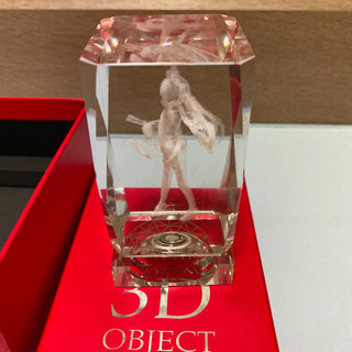 初音ミク crystal 3d object