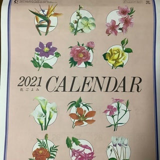 2021 日々のメモ付きカレンダー　晴雨表も有り