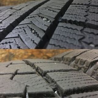 【BS BLIZZAK VRX 205/55R16】スタッドレス【SIBILLA RZ 社外 16インチ 6.5J5HPCD114.3+53】ヴォクシー アイシス等　(VTH350) クレジットカード ＱＲ決済可能