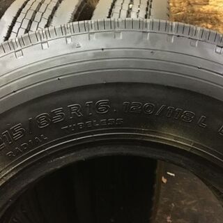 TOYO DELVEX M134 215/85R16 120/118L LT 16インチ トラックタイヤ 夏タイヤ 4本 2017年製 バリ溝 (TS144) クレジットカード ＱＲ決済可能