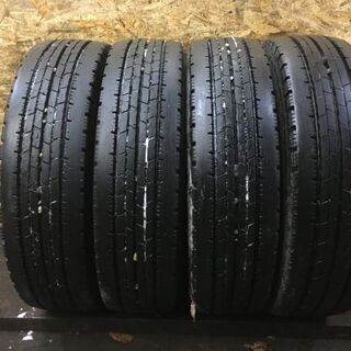DUNLOP ENASAVE SPLT50 215/85R16 120/118N LT 16インチ トラックタイヤ 夏タイヤ 4本 2018年製 バリ溝 (TU93) クレジットカード ＱＲ決済可能