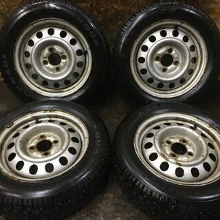 HANKOOK ZOVAC HPW401 175/65R14】スパイクタイヤ【スチールホイール