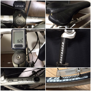 TRECKトレック格安ブルホーン改クロスバイク自転車ピストロード