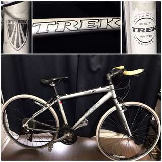 TRECKトレック格安ブルホーン改クロスバイク自転車ピストロード...