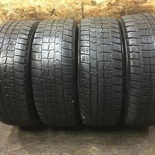 【DUNLOP WINTER MAXX WM02 215/55R17】スタッドレス【社外 17インチ 7J5HPCD114.3+53】オデッセイ ヴェゼル等　(VTK295) クレジットカード QR決済可能