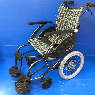 介助式車いす 標準型 WA16-42A カワムラサイクル　車椅子...