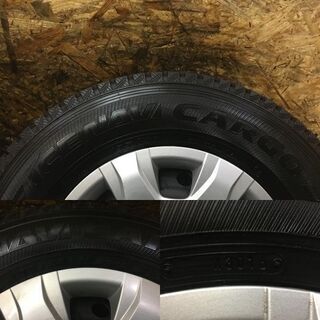 【GOODYEAR 195/80R15 107/105L LT】スタッドレス【200系 ハイエース 純正ホイール 15インチ 6J6HPCD139..7+35】　(MTE45) クレジットカード QR決済可能
