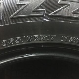 BS BLIZZAK DM-V1 265/65R17 17インチ スタッドレス 4本 バリ溝 