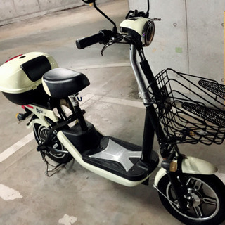 ＊訳あり＊値下げ！バイクル 電動バイク ペダルなし L6