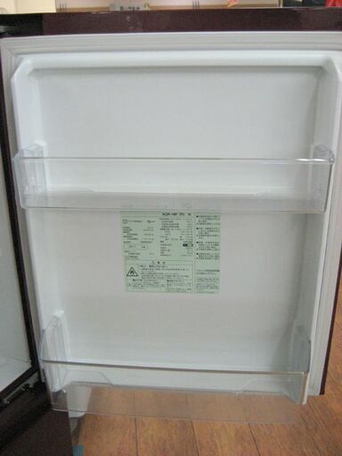 2ドア冷蔵庫 157L 2017年製 アクア レッド ルージュ 100Lクラス 札幌