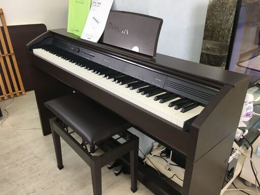 中古 CASIO PX-760 Privia 電子ピアノ 88鍵 2018年製！！