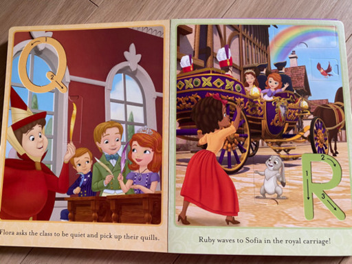 Sofia The First S Is For Sofia プリンセスソフィア はるか 東向日の絵本の中古あげます 譲ります ジモティーで不用品の処分