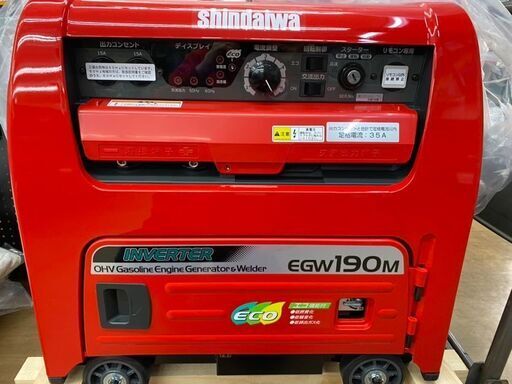 お値下げ！】新ダイワ ガソリンエンジン溶接機 EGW190M-I 発電機兼用 ...