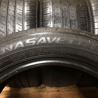 DUNLOP ENASAVE EC300 215/50R17 17インチ 夏タイヤ 4本 2016年製 プリウスα リーフ エクシーガ ビアンテ等　(MTE51) クレジットカード QR決済可能