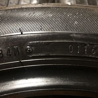 DUNLOP ENASAVE EC300 215/50R17 17インチ 夏タイヤ 4本 2016年製 プリウスα リーフ エクシーガ ビアンテ等　(MTE51) クレジットカード QR決済可能