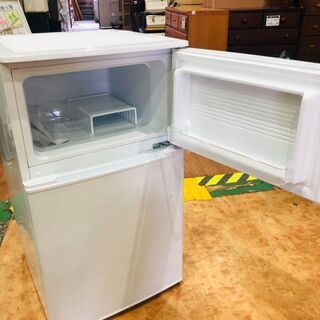 ‼️値下げ‼️【東京23区送料無料】冷蔵庫90L  2018年製　ユーイング ユーイング UR-D90J 冷凍冷蔵庫 90L 2018年製