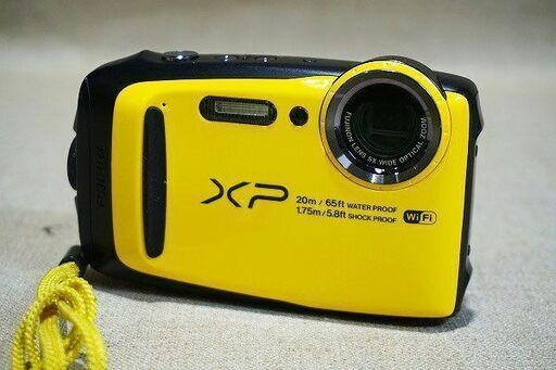 【苫小牧バナナ】FUJIFILM/富士フイルム コンパクトデジタルカメラ タフネス機能搭載 XP120 中古 動作確認済み♪