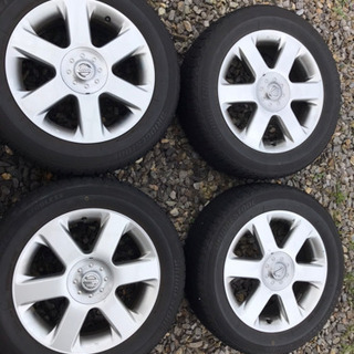 旧車 当時物 トヨタ AE86 ハチロク 純正 アルミホイール 4本 4H-114.3 