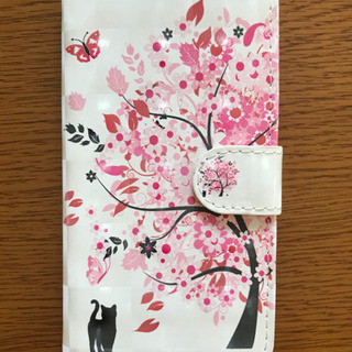 値下げ　iPhone8 財布型ケース 保護ケース かわいい 花柄 