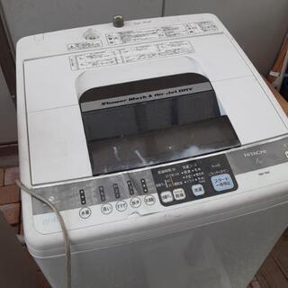 古い日立の洗濯機を差し上げます。