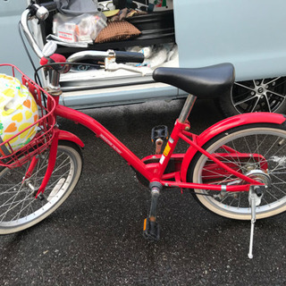 子供用小学生低学年？　ASAHI製自転車ヘルメット付き