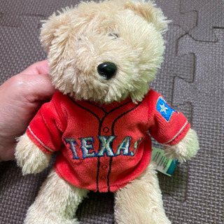 Texasユニフォームを着たクマさん☆ベアー、FELIZ、野球
